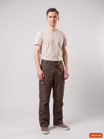 Fjällräven Broek Heren maat WW34 / L31 Bruin Vintage, Ophalen of Verzenden, Nieuw