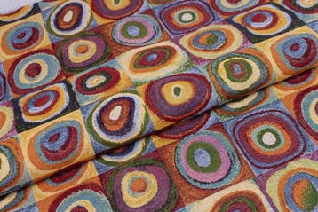 Prachtige gobelin van 5,00 × 1,40 meter, stof in