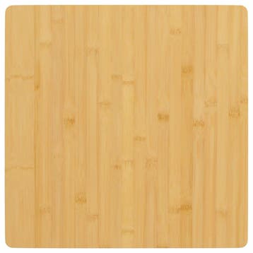 vidaXL Tafelblad 50x50x2,5 cm bamboe, Verzenden, Nieuw