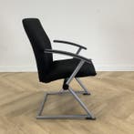 Grammer Office design vergaderstoel,  zwart - grijs, Gebruikt, Zwart, Ophalen of Verzenden, Eén
