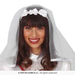 Bruidsluier met parels, Verzenden, Nieuw, Feestartikel