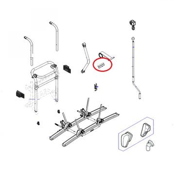 Thule Lift Repair Kit Insert Pull Strap, Ophalen of Verzenden, Nieuw