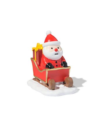 HEMA Kerstman op slee voor kerstdorp, Diversen, Verzenden, Nieuw
