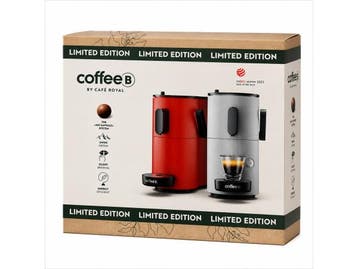 Veiling - Koffie Apparaat Rood, Nieuw