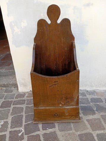 Gereedschapskist - Beuken, Kastanje - Houtdrager