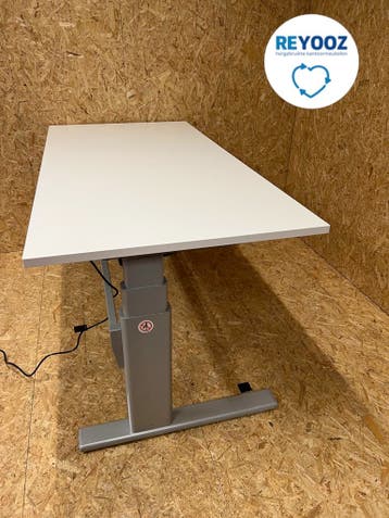 Luxe nieuw zit-sta bureau - zelf samenstellen, Nieuw in verpakking