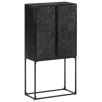 vidaXL Dressoir 60x30x120 cm massief acacia- en mangohout, Huis en Inrichting, Kasten | Dressoirs, Verzenden, Nieuw, 50 tot 100 cm