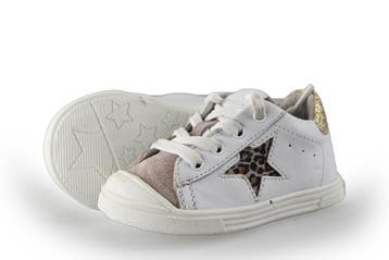 Jopper Sneakers Meisjes in maat 20 Wit, Verzenden, Schoenen, Zo goed als nieuw, Jongen of Meisje