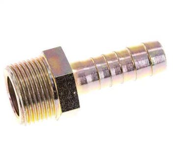 G 3/4 Buitendraad x 13mm Verzinkt Stalen Slangpilaar 25, Verzenden, Nieuw