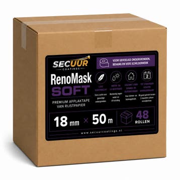 RenoMask Soft Afplaktape – Per Doos, Ophalen of Verzenden, Nieuw