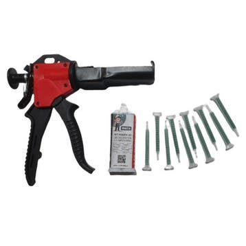 MT Set 1x MT30 2 componentenlijm 30 seconden, 1 pistool en 1, Verzenden