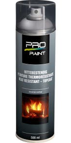 Pro paint hittebestendig 1 stuk, 500 ml, aluminium, Verzenden, Nieuw