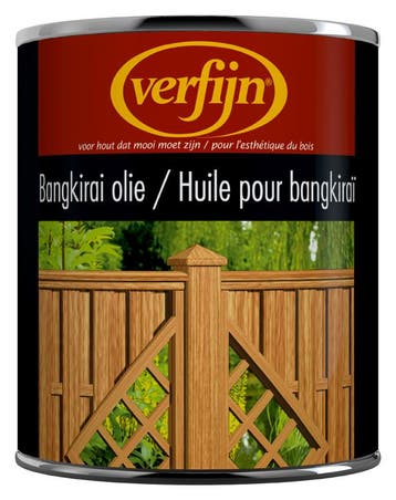Verfijn Verfijn bangkirai olie 1 liter, Verzenden, Nieuw