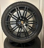 Porsche Cayenne 958 21 inch Velgen + Winterbanden, Gebruikt, 295 mm, Banden en Velgen, Personenwagen