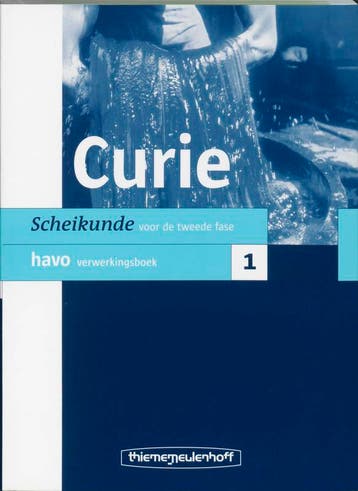 Curie Havo 1 Verwerkingsboek 9789006340112, Zo goed als nieuw