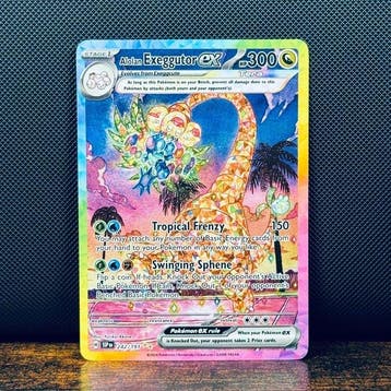 Pokémon Card - Alolan Exeggutor 242 - Pokémon, Nieuw
