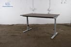 Bureau | Jong gebruikt | Zilvergrijs T-poot frame | Logan ei, Verzenden, Gebruikt