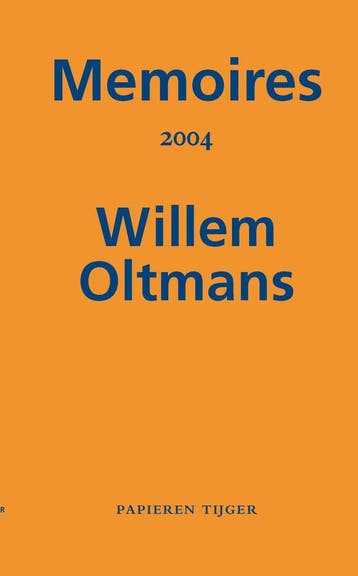 Memoires 2004 / Memoires Willem Oltmans / 76 - Willem, Boeken, Verzenden, Zo goed als nieuw, Willem Oltmans
