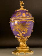 House of Faberge Imperial musical Egg 24 Karat Gold Plated -