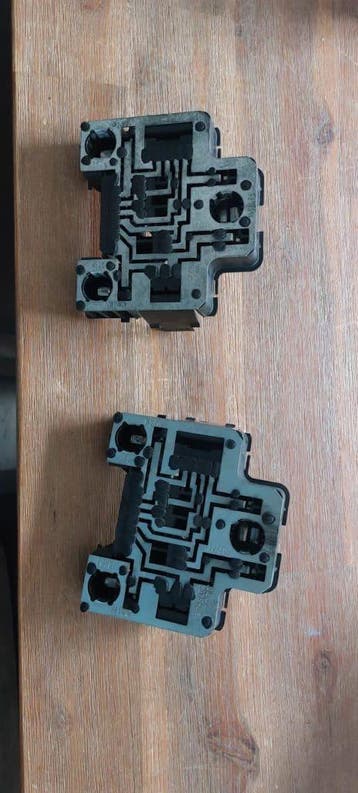 Binnenwerk achterlichten Volkswagen Transporter T4, Auto-onderdelen, Overige Auto-onderdelen, Ophalen of Verzenden, Gebruikt, Volkswagen