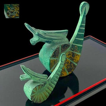 Takaoka Bronze Art Sculpture – Pair of Dragons /, Antiek en Kunst