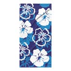 Strandlaken Ocean Hibiscus 75x150 cm, Verzenden, Nieuw, Blauw