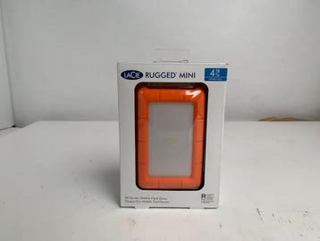 LaCie Rugged Mini - Externe Harde Schijf - 4 TB - Oranje, Computers en Software, Verzenden, Nieuw, LaCie