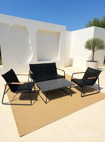 Luxe Loungeset aluminium (Loungesets, Tuinmeubelen, Tuin), Verzenden, Nieuw