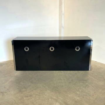 Willy Rizzo - Credenza - Hout