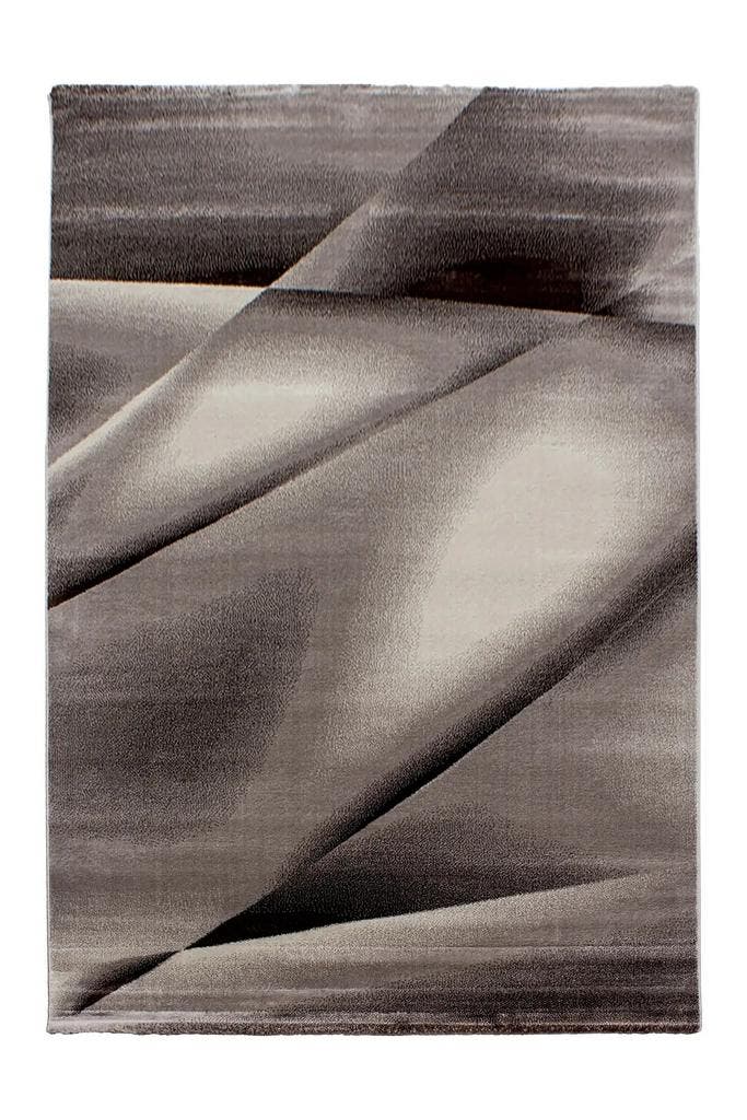 Modern Vloerkleed | Miami | Abstract | Bruin | 80x300 cm, Huis en Inrichting, Stoffering | Tapijten en Kleden, Verzenden