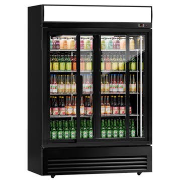 GGM Gastro | Drankenkoelkast - 1295mm - 880L - digitaal |, Verzenden, Nieuw in verpakking, Koelen en Vriezen