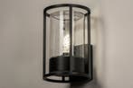 Rietveld Wandlampen - Zwart - Glas, Aluminium, Verzenden, Nieuw