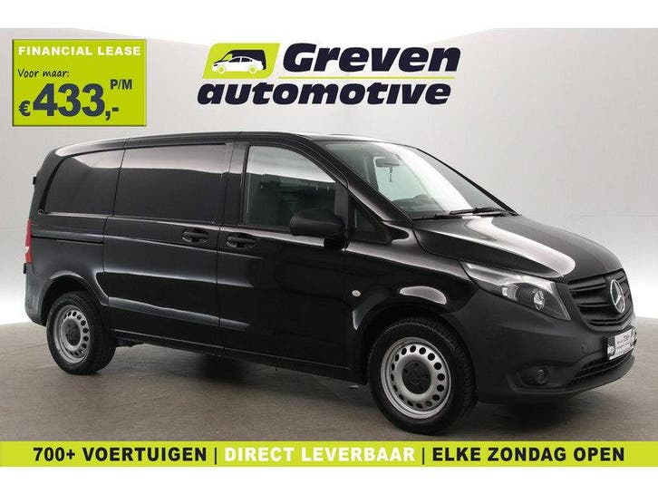 Mercedes-Benz Vito 116 CDI | Aut. | Airco | Cruise |, Auto's, Bestelauto's, Automaat, Diesel, Zwart, Euro 6, Mercedes-Benz