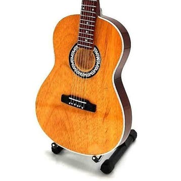 Miniatuur replica klassieke Spaanse gitaar - Paco de Lucia, Ophalen of Verzenden, Nieuw, Pop, Beeldje of Miniatuur