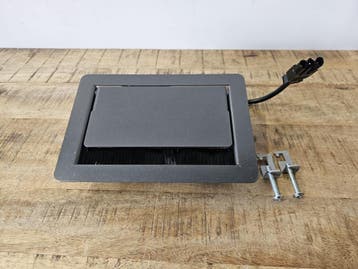 AH-Meyer inbouw stekkerdoos voor bureau, 19 x 13 cm, Ophalen, Nieuw