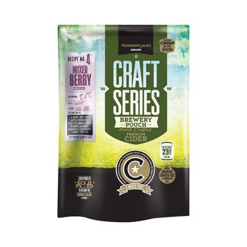 Mangrove Jacks - Gemengde bessen Cider - 2,4 kg, Ophalen of Verzenden, Nieuw, Overige typen