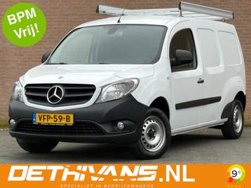 Mercedes-Benz Citan 109CDI XL / Cruisecontrol / Aircondition, Stof, Gebruikt, Wit, Mercedes-Benz