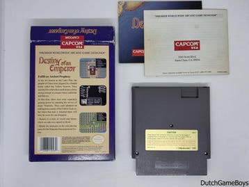 Nintendo NES - Destiny Of An Emperor + Map - USA, Verzenden, Gebruikt