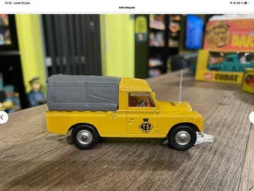 Corgi 1:43 - Modelauto - Land Rover Touring secoure Belgique, Nieuw