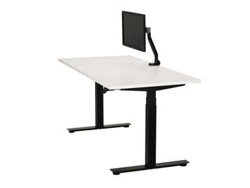 NPR Zit sta bureau YOUP zwart-wit 120x80, Ophalen of Verzenden, Nieuw in verpakking