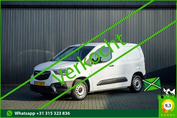 Opel Combo **1.5D L1H1 | Cruise | Airco | Automaat | Stuurve, Automaat, Stof, Gebruikt, Wit