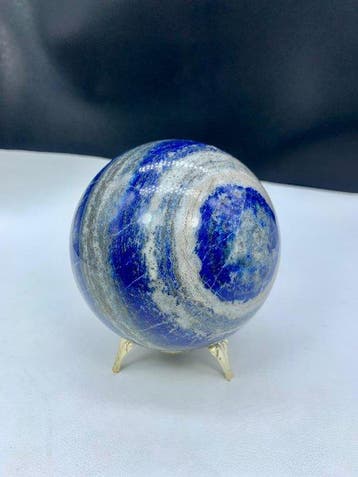 Prachtige lapis lazuli Bol - Hoogte: 97 mm - Breedte: 97 mm-