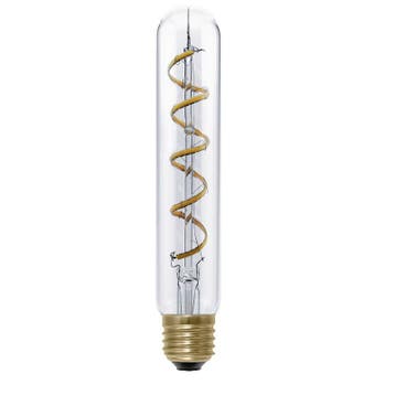 LED FILAMENT E27 TUBULAR S DIMBAAR CLEAR 4W, Huis en Inrichting, Lampen | Losse lampen, Ophalen of Verzenden, Nieuw