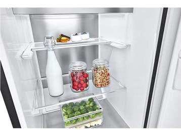 LG GLM71MCCSD - Koelkast - 386 l No Frost Super Cool - Zwart, Verzenden, Zo goed als nieuw