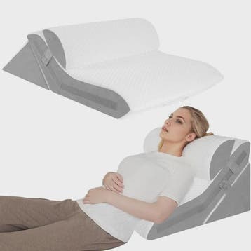 Verstelbaar Wig Kussen Set: Comfort voor Slapen, Rugpijn, Zu, Verzenden, Nieuw