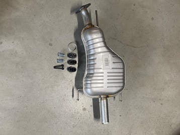 Uitlaat, Einddemper Opel Astra G 1.4, 1.6, Auto-onderdelen, Verzenden, Nieuw
