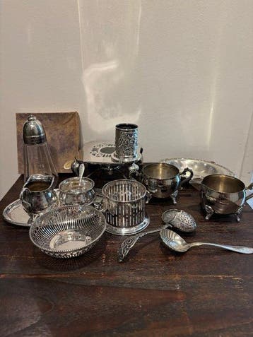 Tafelservies (22) - Verzilverd