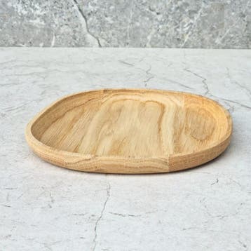 HOCHO Eikenhouten Dienblad Tenso Small – 160x150x15 mm –, Ophalen of Verzenden, Nieuw
