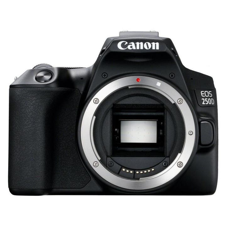 Canon EOS 250D DSLR Body Zwart - Tweedehands, Audio, Tv en Foto, Fotocamera's Digitaal, Spiegelreflex, Gebruikt, Canon, Verzenden