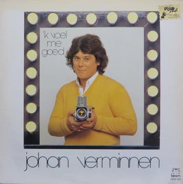 LP gebruikt - Johan Verminnen - k Voel Me Goed, Verzenden, Zo goed als nieuw, Overige formaten